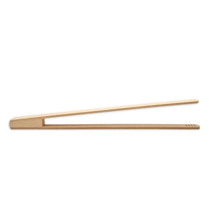 Personalized Beechwood Kitchen Tweezers Set