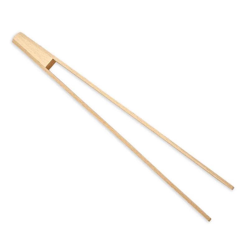 Beechwood Kitchen Tongs Set of 3