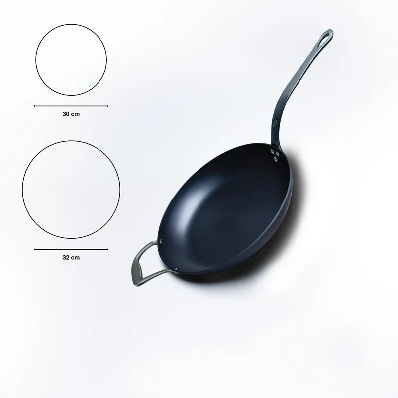 Padella in Ferro SeasonedSteel con Maniglia di Supporto