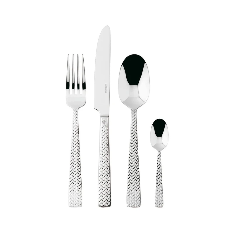 Cortina Servizio Posate In Acciaio Inox 18/10 - Set 24 Pz