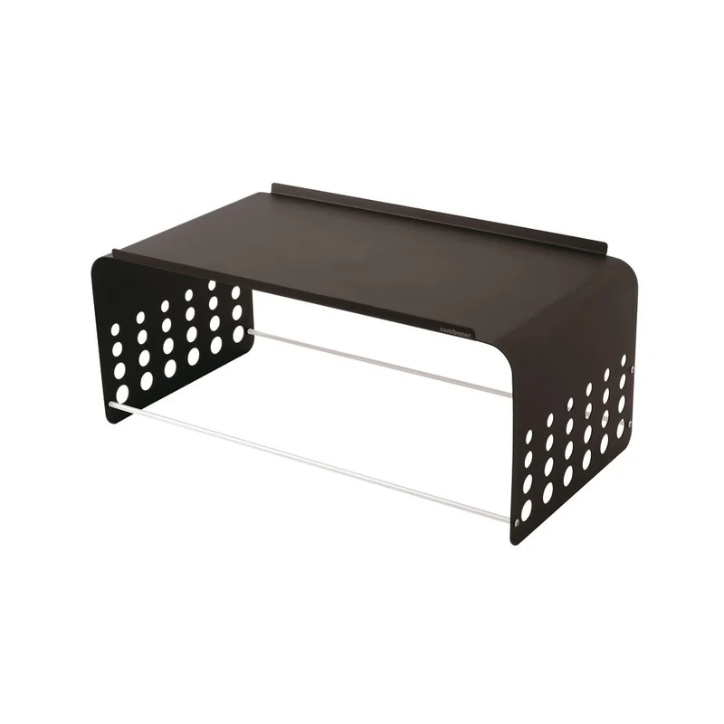 62.3x33.3 cm - Radici Alzata Buffet Rettangolare In Acciaio Inox