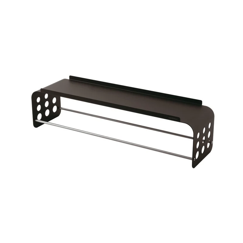 62.3x17.0 cm - Radici Alzata Buffet Rettangolare In Acciaio Inox