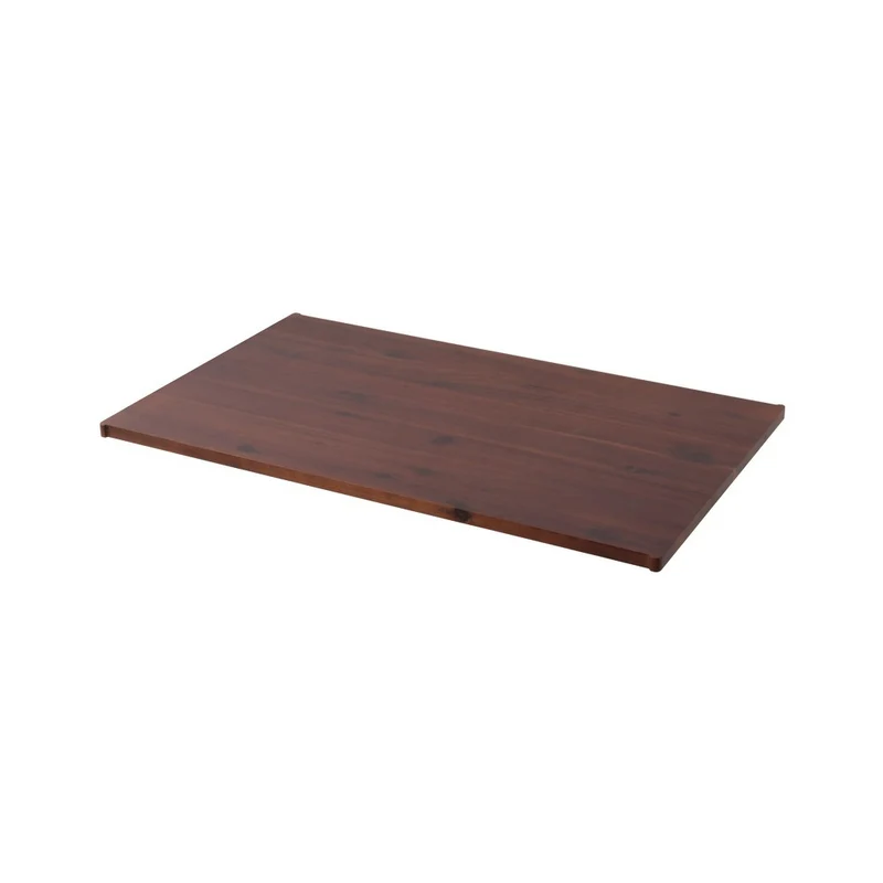 55.0x33.3 cm - Radici Alzata Ripiano Rettangolare In Legno Di Acacia