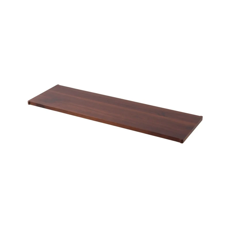 55.0x17.0 cm - Radici Alzata Ripiano Rettangolare In Legno Di Acacia