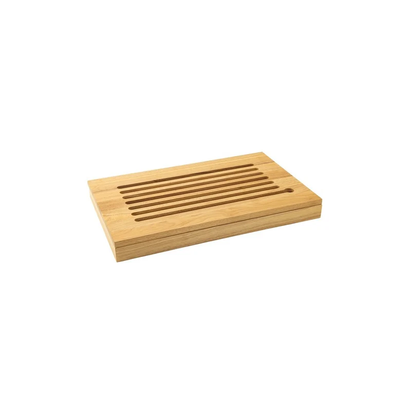 53.0x32.5 cm - Radici Tagliere Pane Rettangolare In Legno Di Acacia