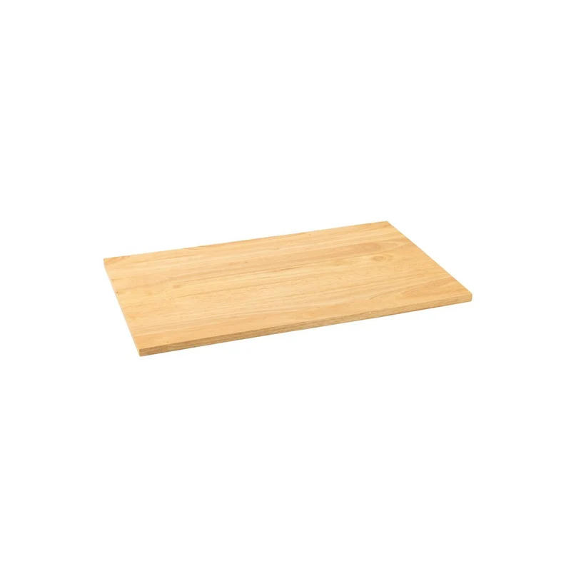 52.5x32.0 cm - Radici Inserto Vassoio Rettangolare In Legno Di Gomma