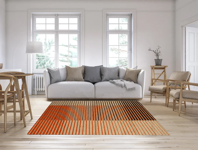 Tappeto Arredo Modero in Ciniglia Made in italy Il Gruppone