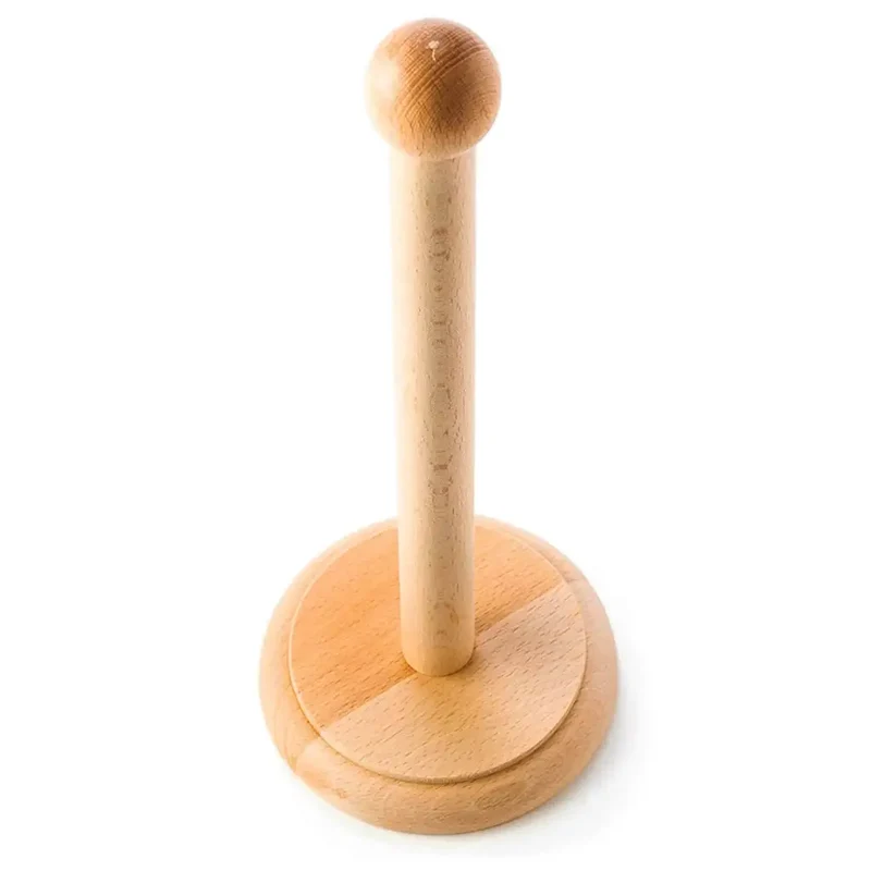 Beechwood Kitchen Roll Holder 35 cm