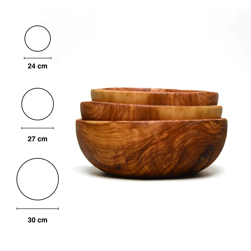 Insalatiera in Legno d'Ulivo BeWood