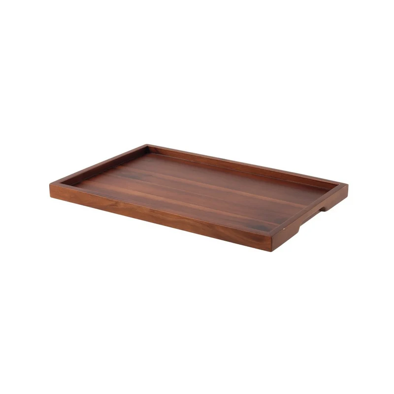 41.0x26.7 cm - Radici Vassoio Rettangolare In Legno Di Acacia