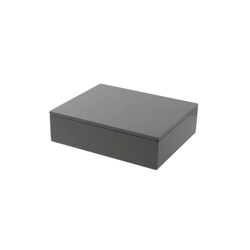 32.5x26.5 cm - Radici Contenitore Rettangolare In Legno Laminato