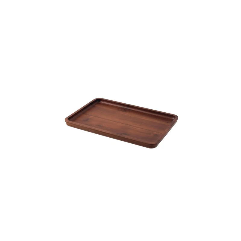 31.0x20.7 cm - Radici Inserto Vassoio Rettangolare In Legno Di Acacia