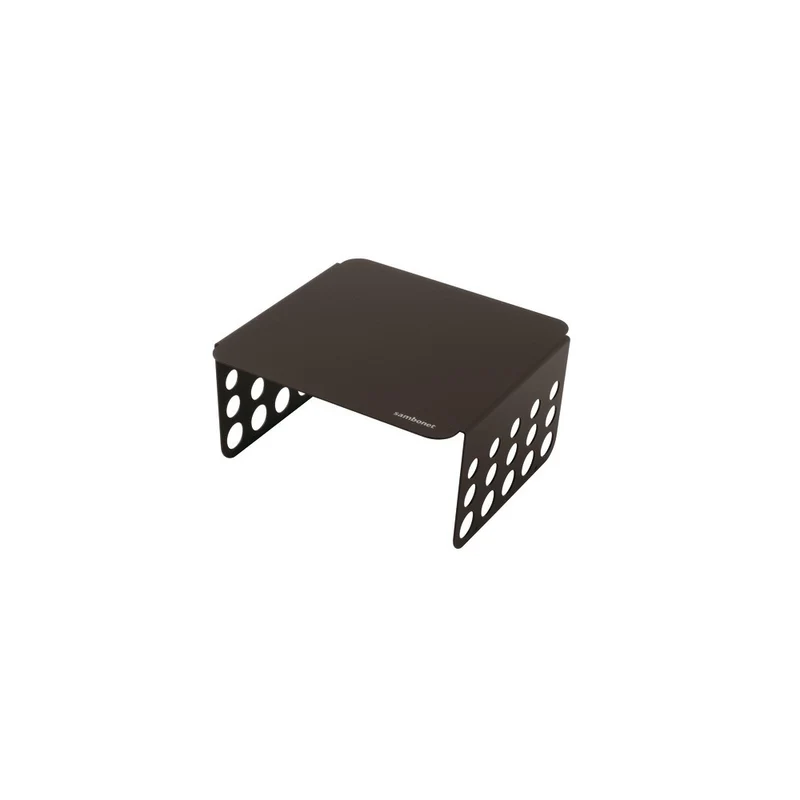 20.0x18.6 cm - Radici Alzata Buffet Rettangolare In Acciaio Inox