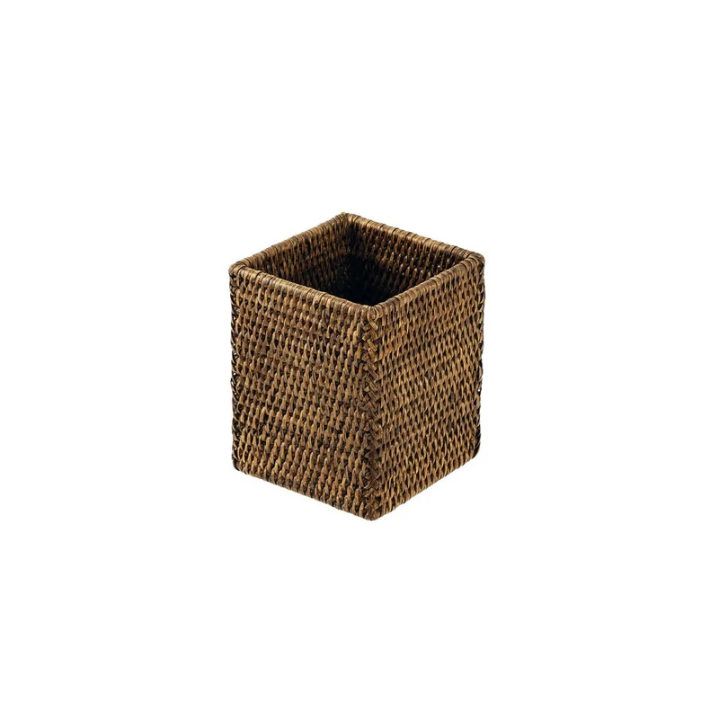 11.0x11.0 cm - Radici Contenitore Cubico In Rattan