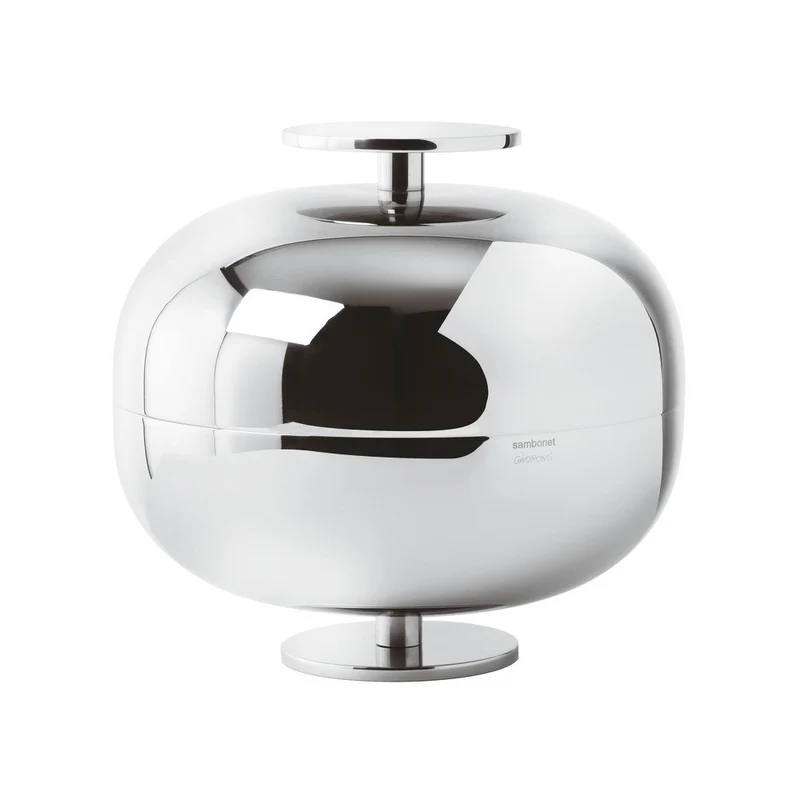 Gio Ponti Centrotavola In Acciaio Inox