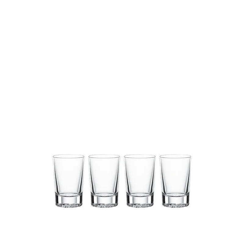 5.5 cl - Lounge 2.0 Bicchiere Shot In Vetro Cristallino - Set 4 Pz