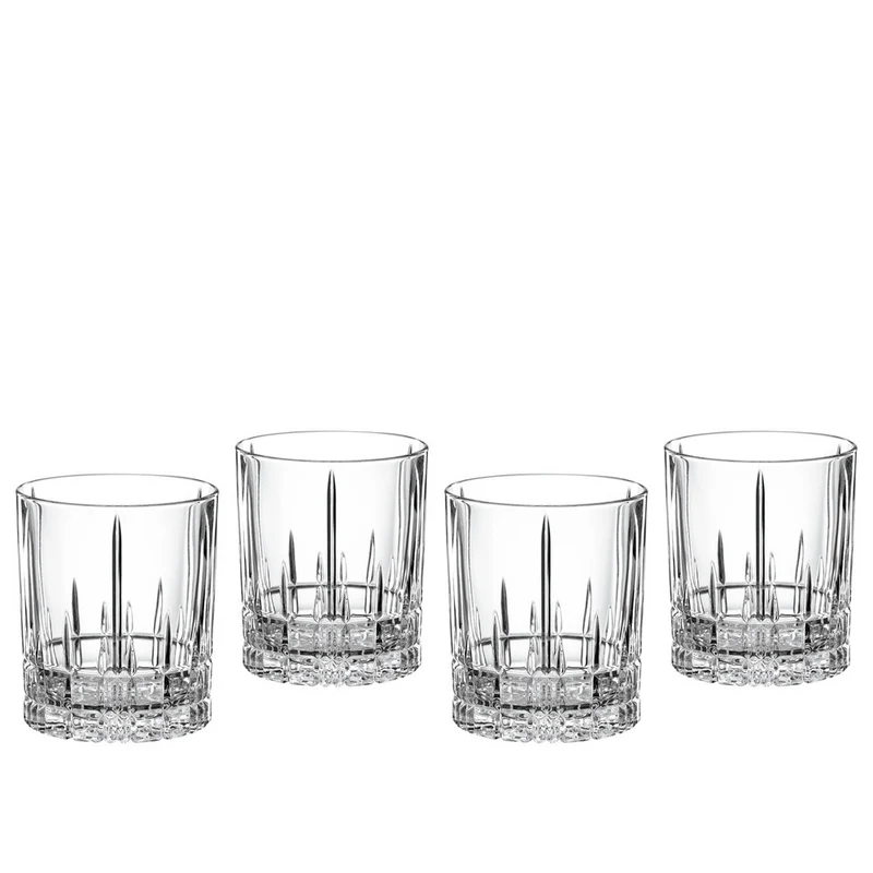 37 cl - Perfect Serve Collection Bicchiere Cocktail DOF In Vetro Cristallino - Set 4 Pz