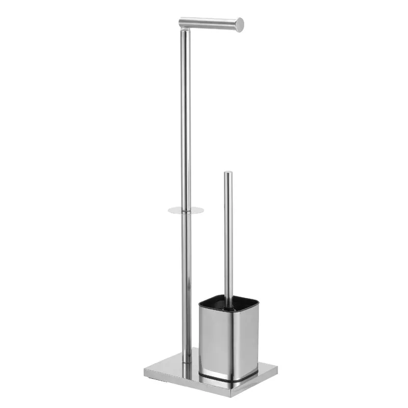 Accessori Bagno da Terra in Acciaio Inox – Piantana Porta Rotolo Il Gruppone