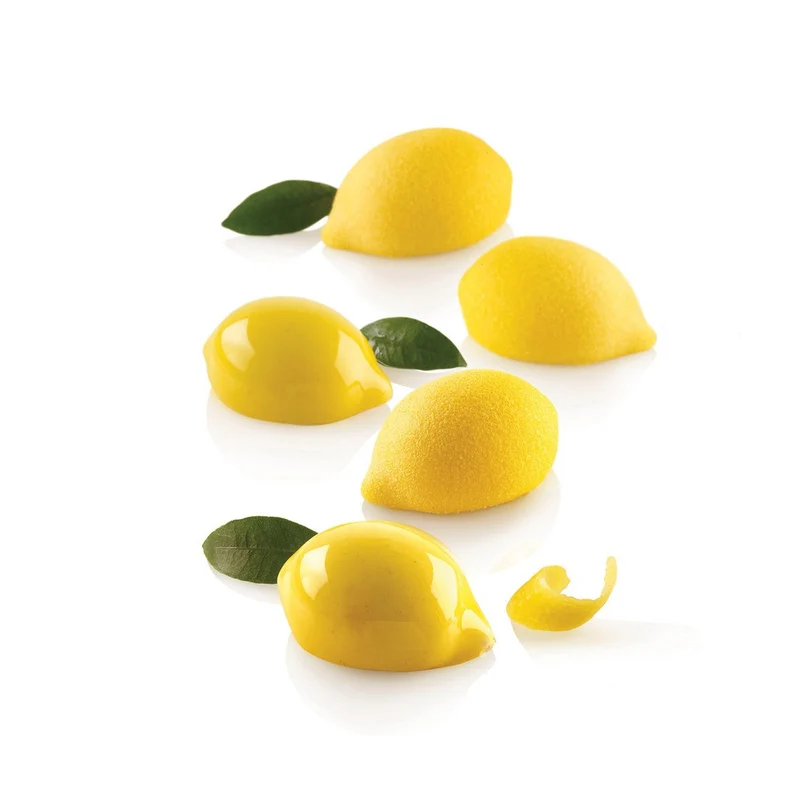 15 Form - Limone 30 Stampo Dolci Frutta Realistica In Silicone Cutter Incluso