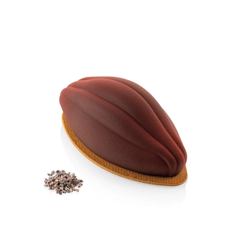 1 Forma - Cacao 700 Stampo Dolci Frutta Realistica In Silicone Cutter Incluso