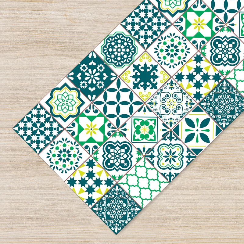 Tappeto passatoia made in Italy Verde Il Gruppone