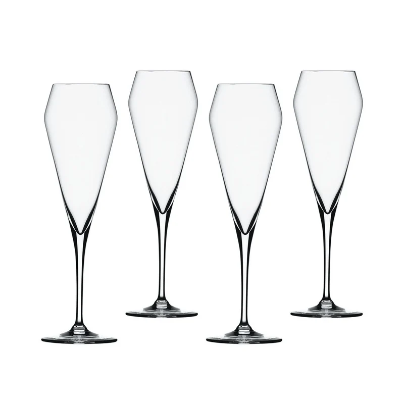 25.2 cl - Willsberger Anniversary Calice Flute Champagne In Vetro Cristallino - Set 4 Pz