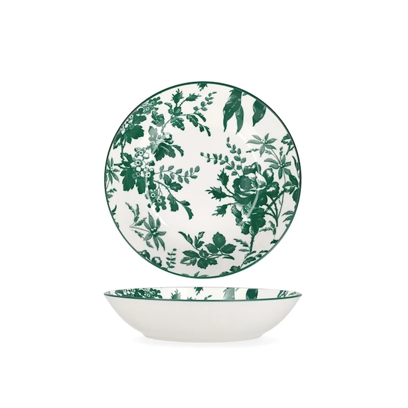 20 cm - Margaret Piatto Fondo In Porcellana - Set 6 Pz