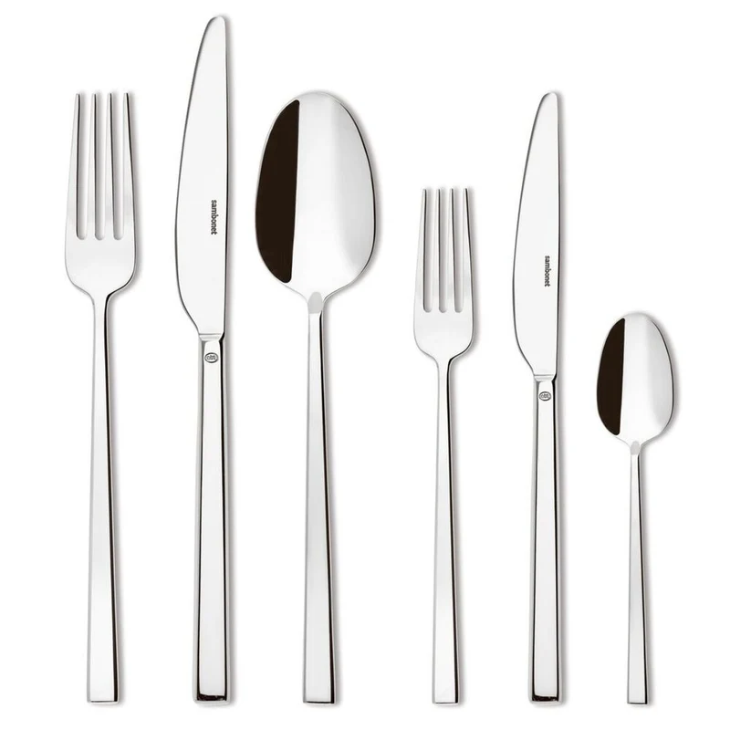 Rock Servizio Posate In Acciaio Inox - Set 36 Pz