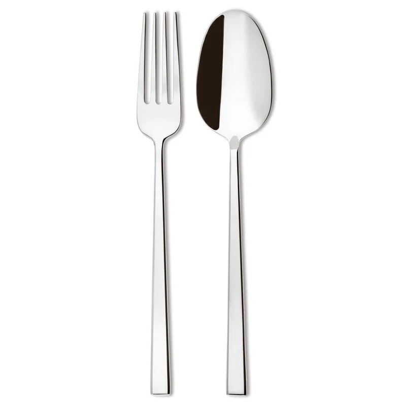 Rock Posate Servire In Acciaio Inox - Set 2 Pz