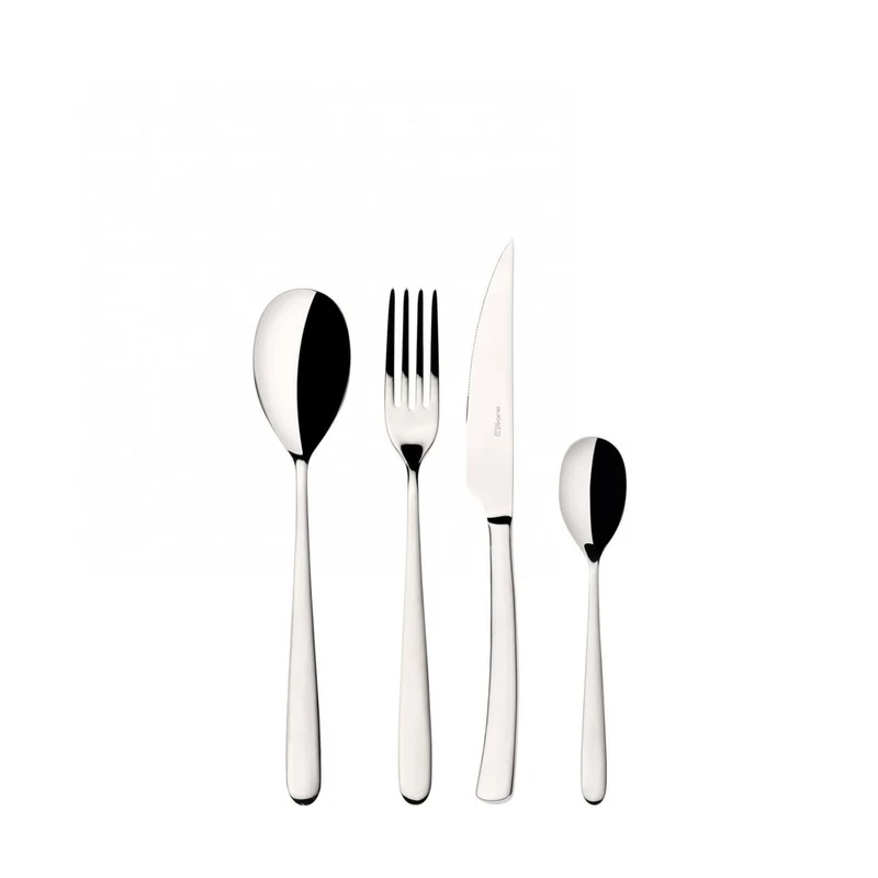 Preludio Servizio Posate In Acciaio Inox 18/10 - Set 24 Pz