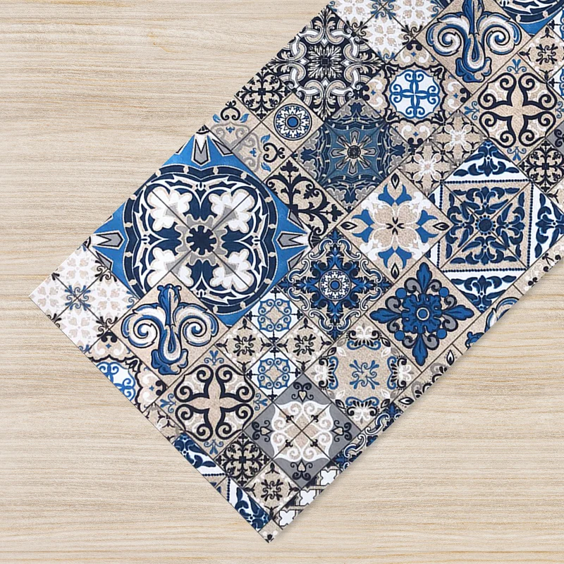 Tappeto Cucina Antiscivolo Made in Italy Passatoia Antimacchia Blu Il Gruppone