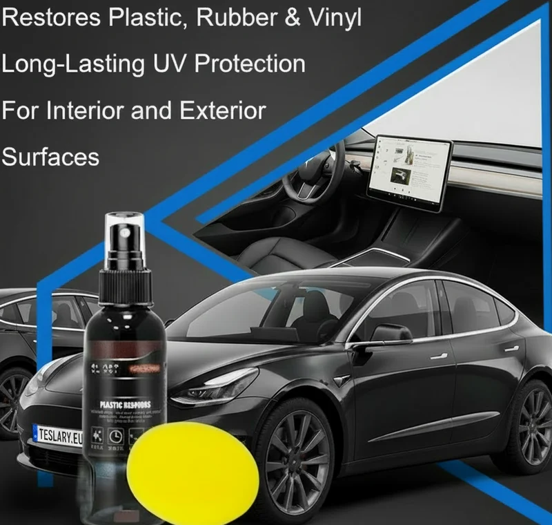 Sredstvo za revitalizaciju plastike za vraćanje sjaja i popravak ogrebotina za Teslu