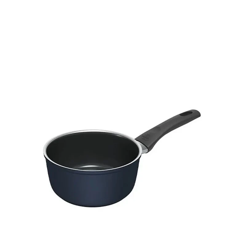 16 cm - Cervia Casseruola Alta Antiaderente Ceramico In Alluminio Con Manico