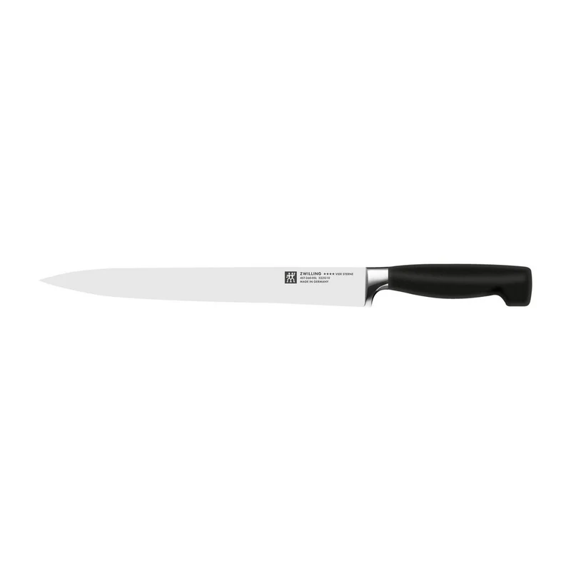 26 cm - 4 Stars Coltello Carne Liscio In Acciaio Inox