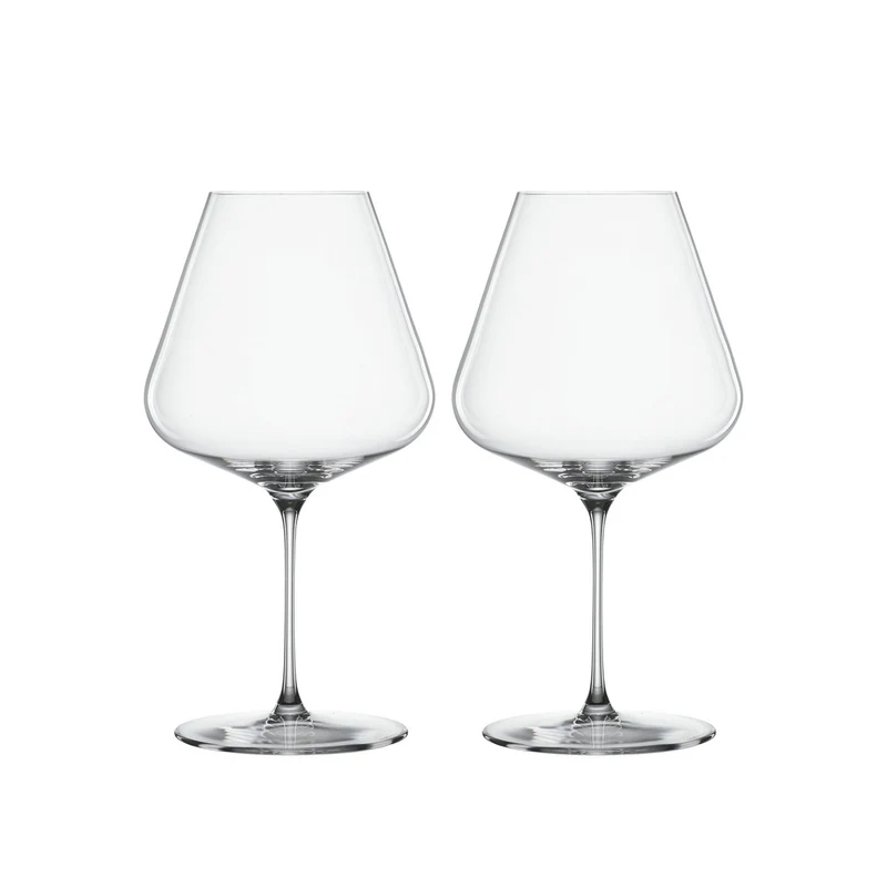 96 cl - Definition Calice Vino Rosso Burgundy In Vetro Cristallino - Set 2 Pz