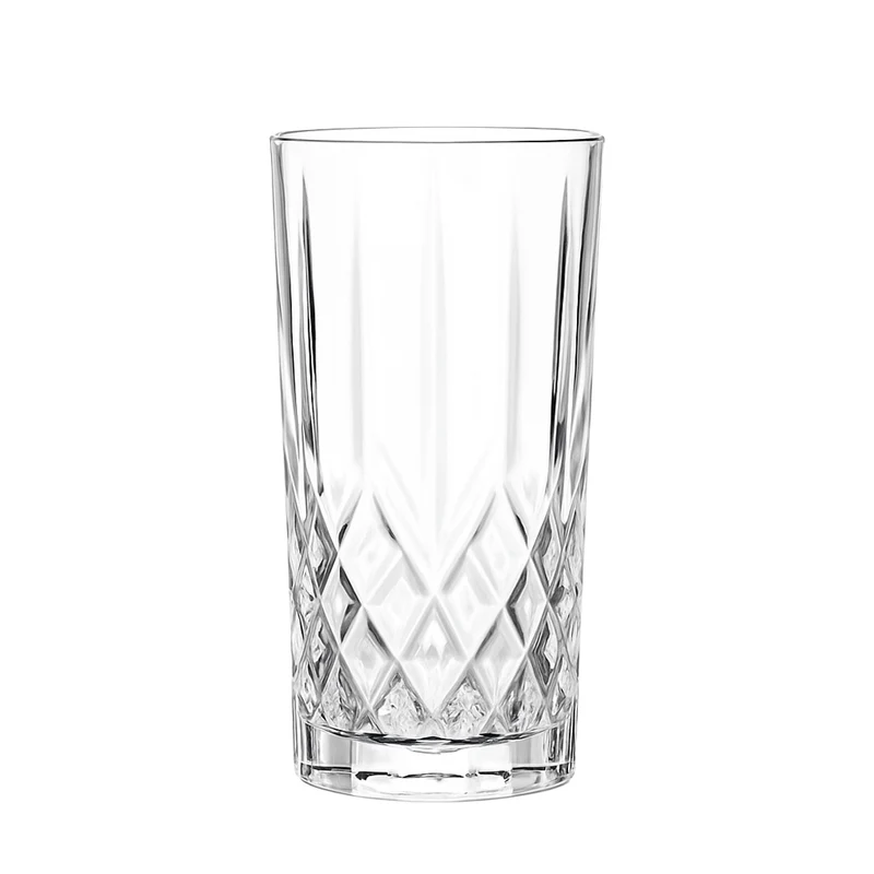 37.5 cl - London Bicchiere Cocktail Highball In Vetro Cristallino Luxion Set 6 Pz