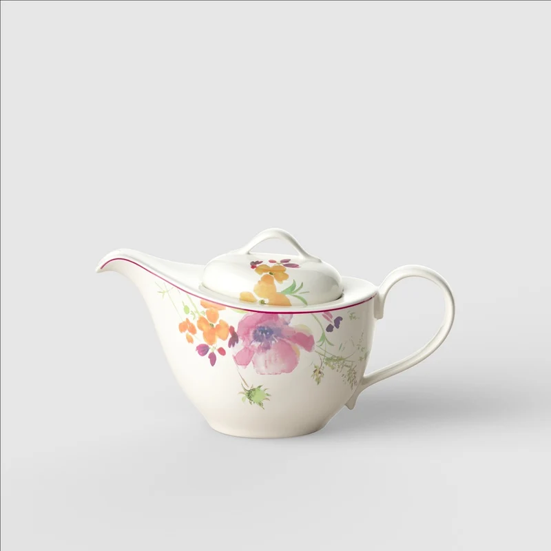 62 cl - Mariefleur Tea Teiera In Porcellana Premium