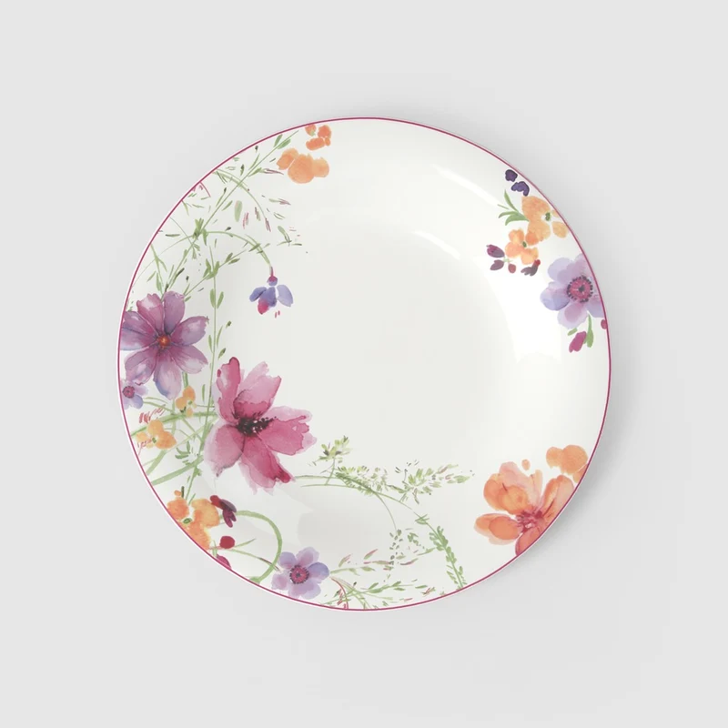 30 cm - Mariefleur Basic Piatto Presentazione Gourmet In Porcellana Premium