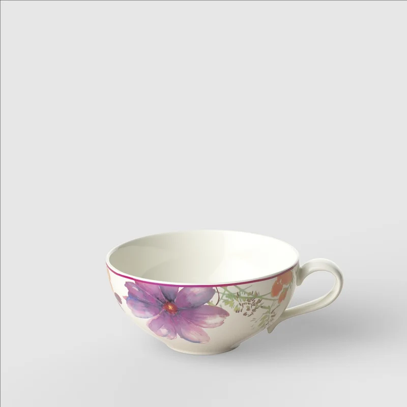12 cl - Mariefleur Tea Tazza Tè In Porcellana Premium - Set 6 Pz