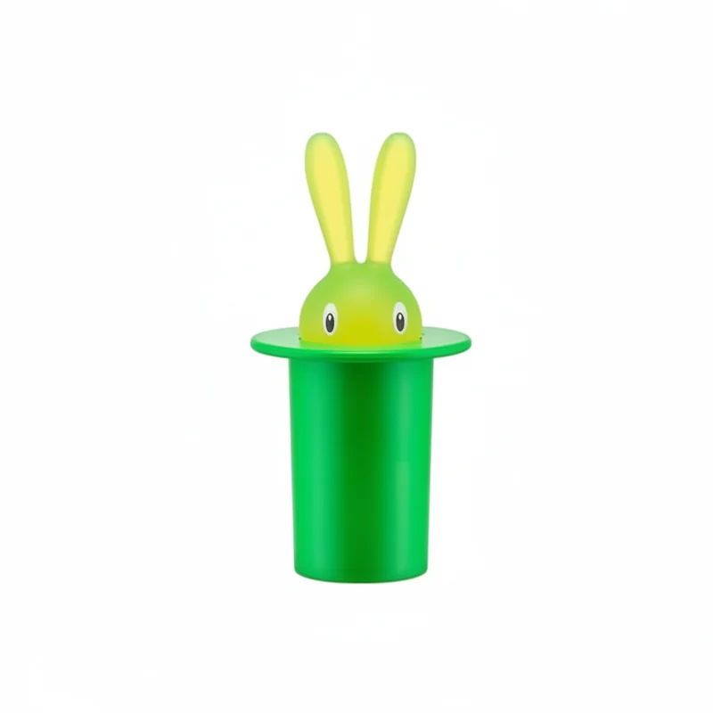 Alessi "Magic Bunny" portastuzzicadenti in resina termoplastica, verde