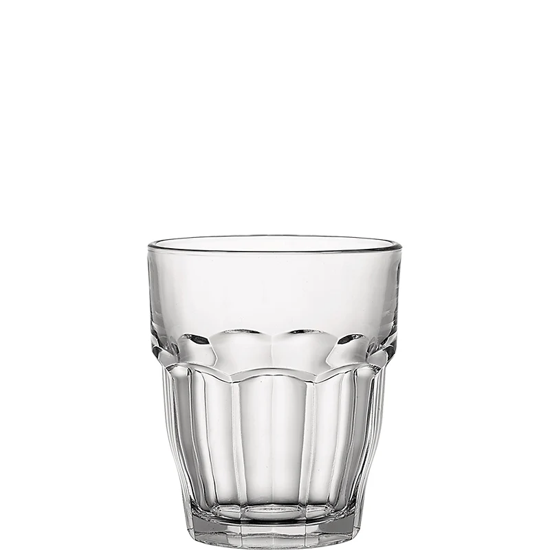27 cl - Rock Bar Bicchiere Bibita in Vetro Temperato - Set 36 Pezzi