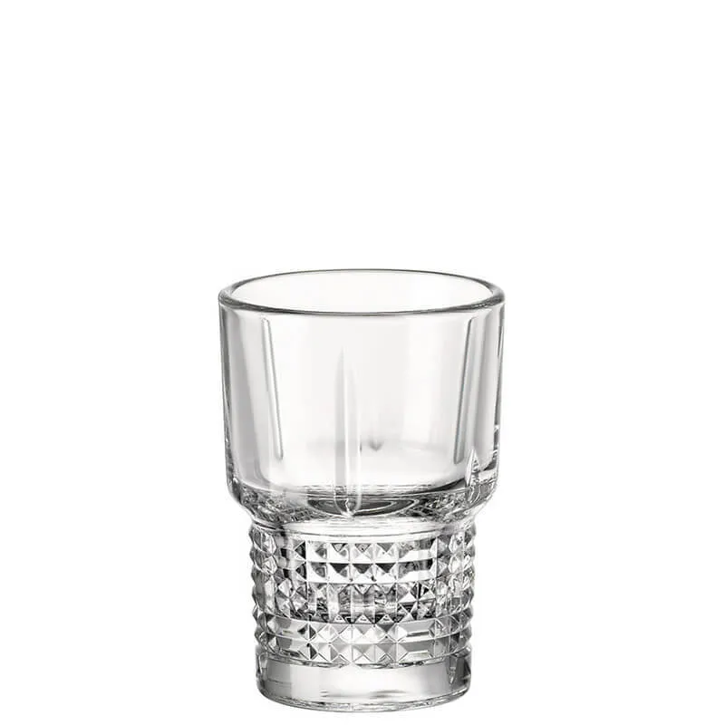 7.7 cl - Bartender Novecento Bicchiere Shot in Vetro - Set 6 Pezzi