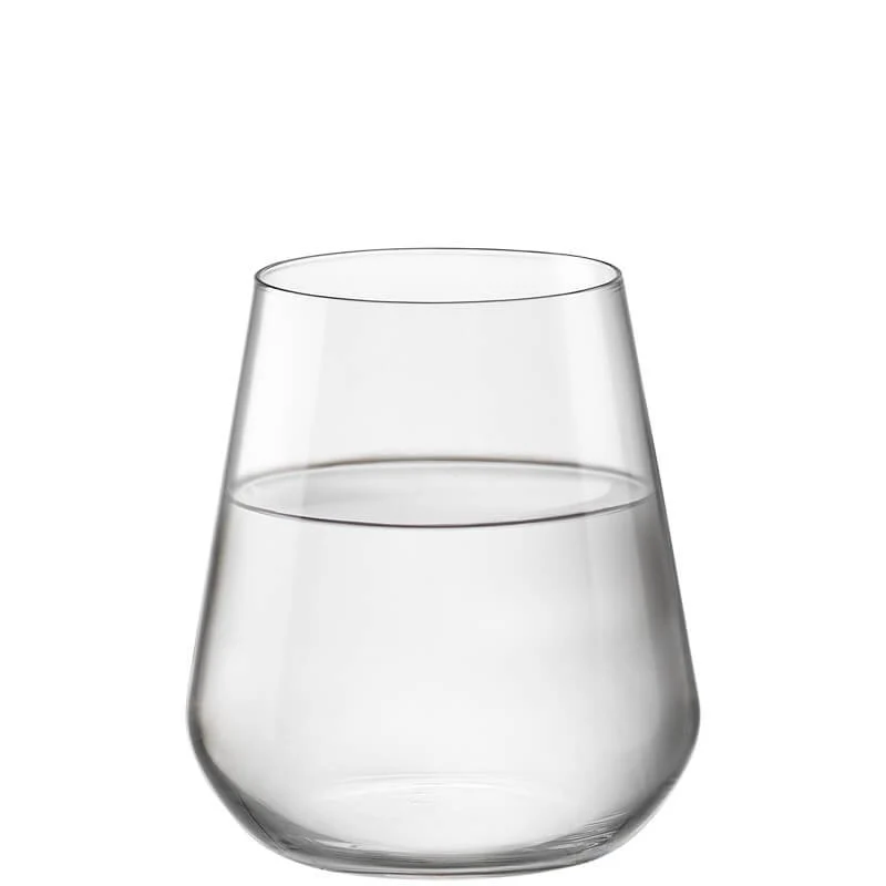 34 cl - InAlto Uno Bicchiere Acqua in Vetro - Set 6 Pezzi