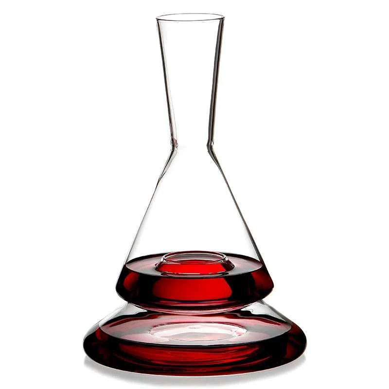 175 cl - Doppio Decanter in Vetro Borosilicato