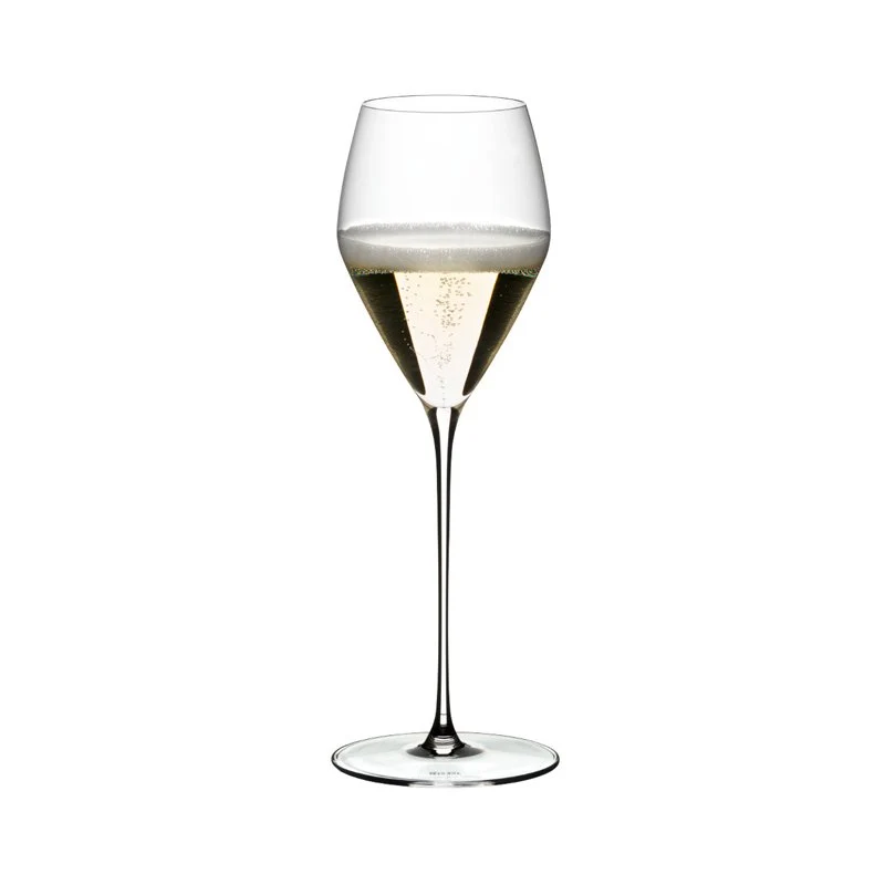 32.7 cl - Veloce Calice Flute in Vetro - Set 6 Pezzi