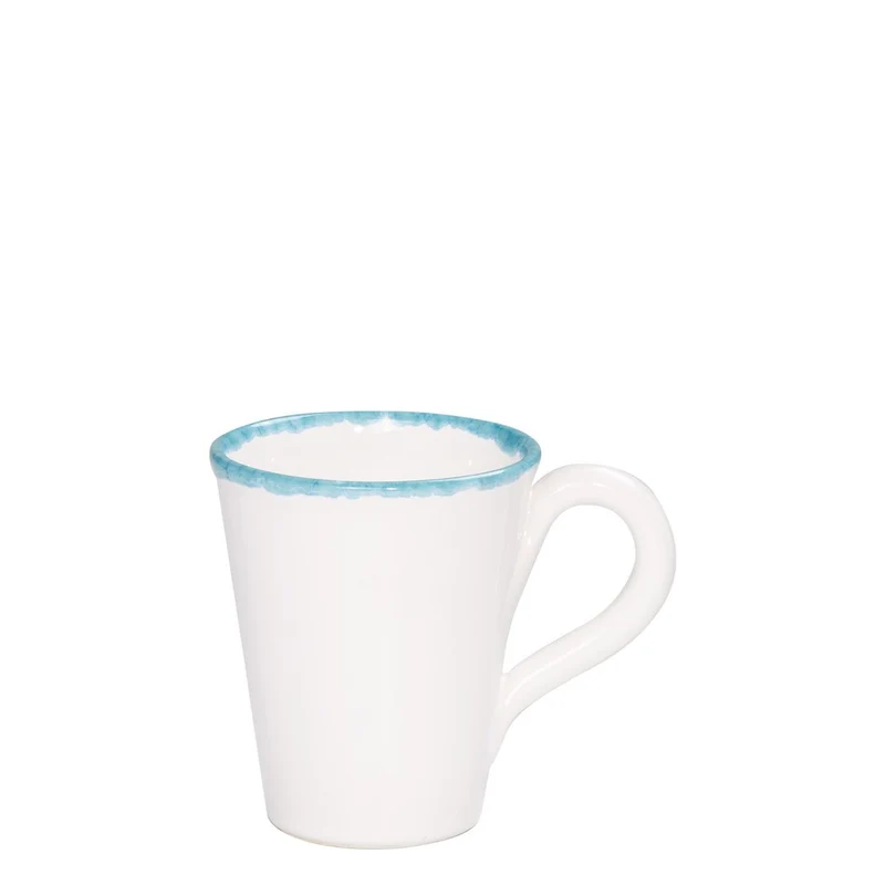 38 cl - Petit Tazza Mug Fatta a Mano In Ceramica