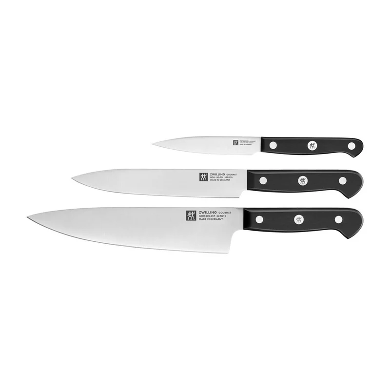 Gourmet Set Coltelli In Acciaio Inox - Set 3 Pz