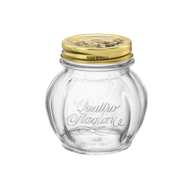 48.5 cl - Quattro Stagioni Pomodoro Vasetto In Vetro Con Capsula - Set 12 Pz