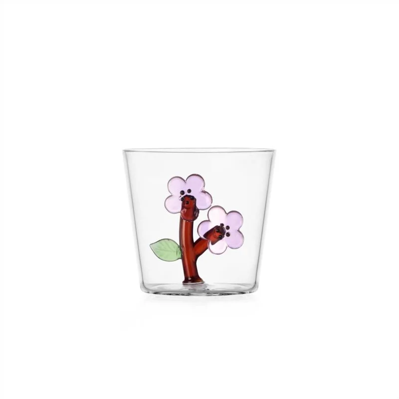 30 cl - Botanica Bicchiere Acqua Tumbler In Vetro Borosilicato