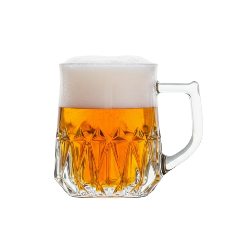 55 cl - Teku Mug Boccale Birra In Vetro - Set 6 Pz